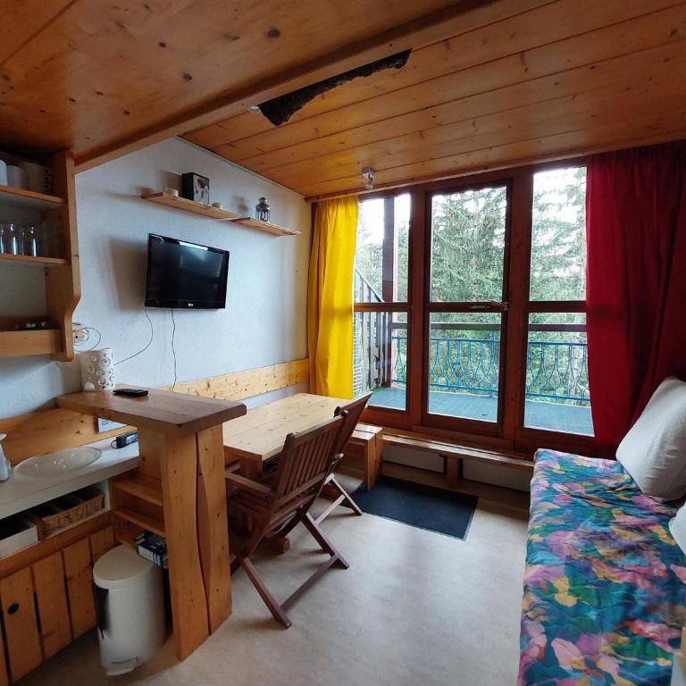 Duplex 5 personnes proche pistes et commerces, balcon sud-ouest - Arc 1800 - FR-1-411-197 - Studio - 16