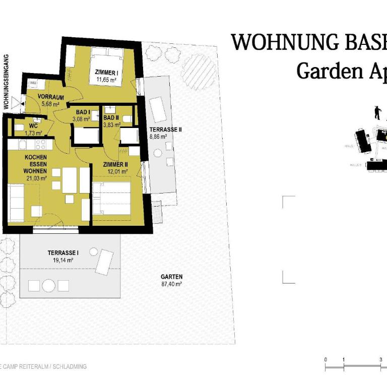 BASECAMP Reiteralm - Apartment mit 2 Schlafzimmern - 2