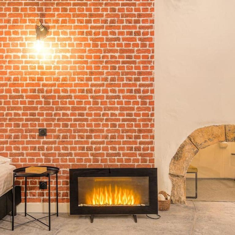 Industrial-style studio with bathtub, Vieux-Lyon - Apartment mit 1 Schlafzimmer - 6