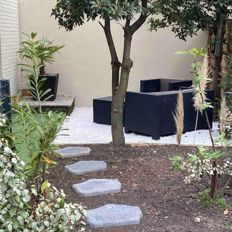 Studio équipé en rez de jardin - Apartamento de 1 dormitorio - 1