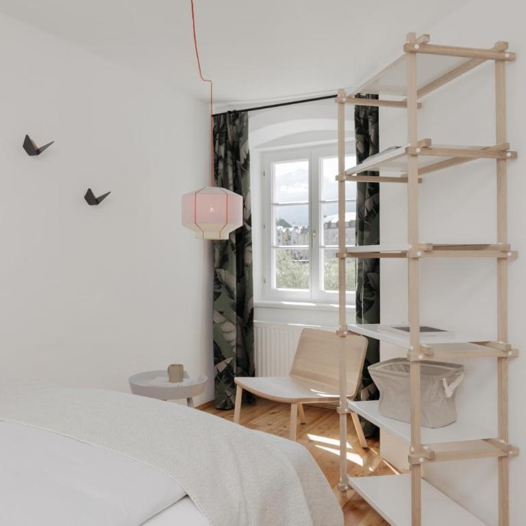 Das Grüne Haus - Boutique Apartments ecofriendly - Familienzimmer mit Bergblick - 1