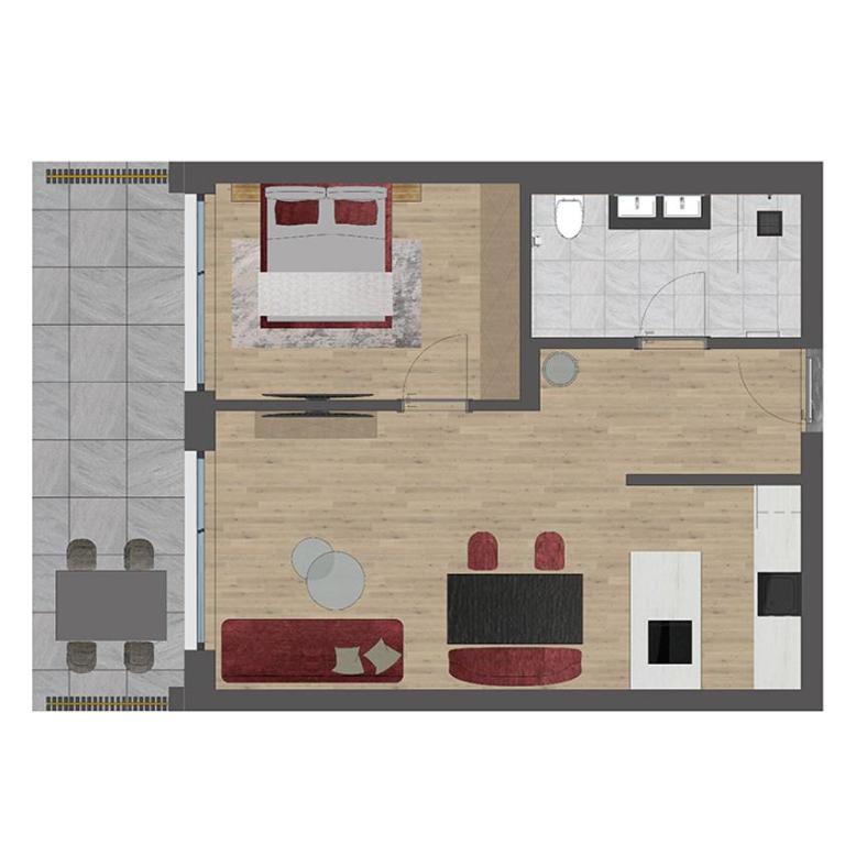 Die Zillertalerin - Apartment mit Balkon - 6
