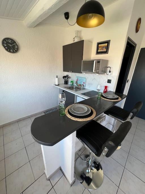 Studio en Toit terrasse - Vue Mer - Grande Terrasse - Apartment mit 1 Schlafzimmer - 8