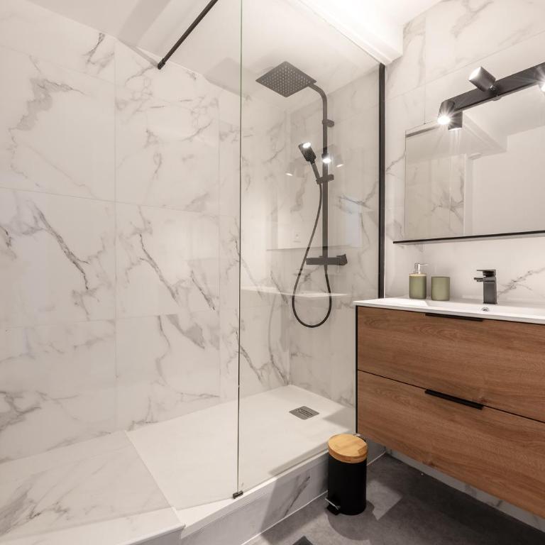 Le Stalingrad - T2 Moderne - à 2 pas de la Gare - Apartment mit 1 Schlafzimmer - 12