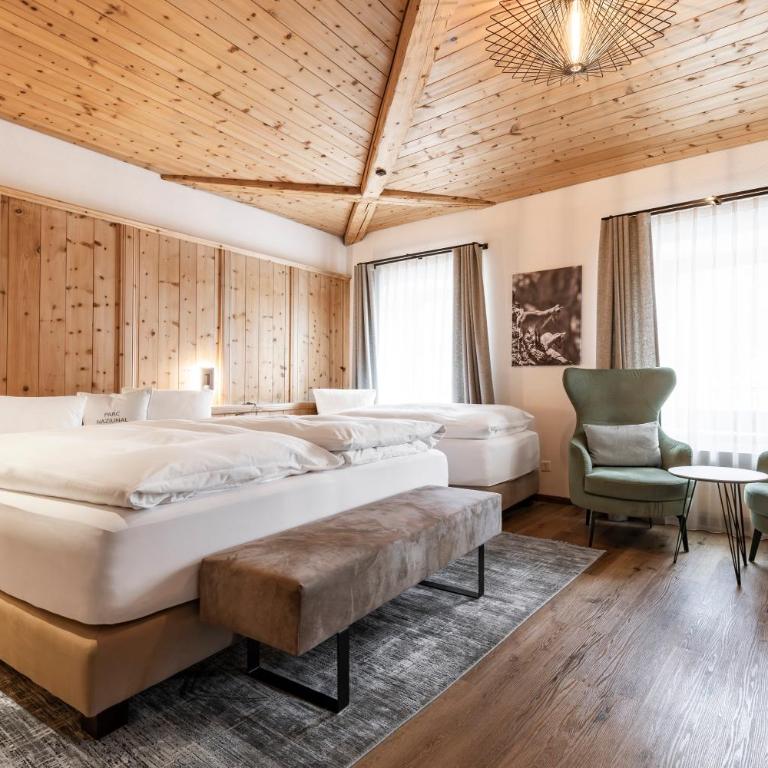 Hotel Baer & Post Zernez - Dreibettzimmer - 7