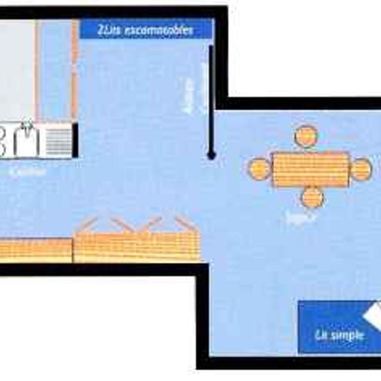 Studio skis aux pieds, 4 pers, animaux admis - Les Arcs 1800 - FR-1-411-389 - Studio - 18