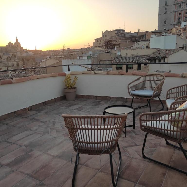 La Casa Toledana - patio y terraza con vistas - Casa de 3 dormitorios - 10
