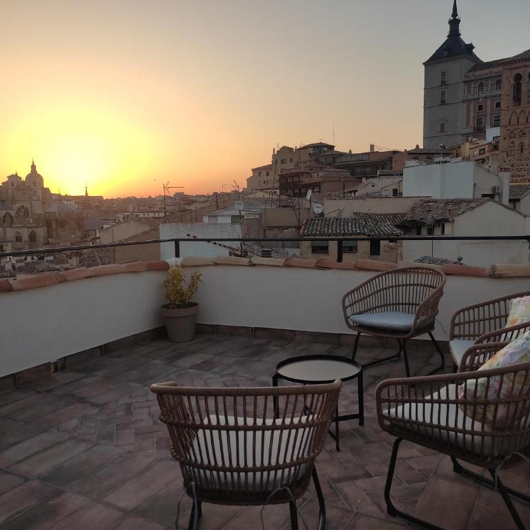La Casa Toledana - patio y terraza con vistas - Casa de 3 dormitorios - 2