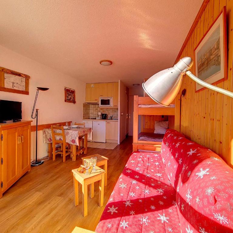 Studio lumineux, départ et retour skis aux pieds, balcon sud, 3 pers., animaux acceptés - FR-1-344-1145 - Estudio - 8