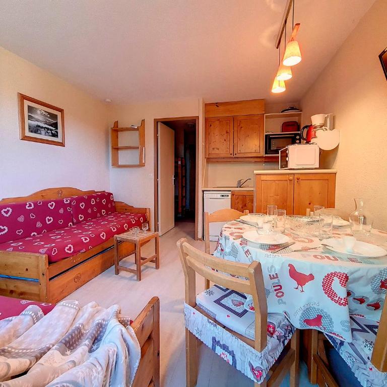 Studio lumineux avec balcon, face aux pistes, au cœur de Les Belleville - FR-1-344-1133 - Monolocale - 2