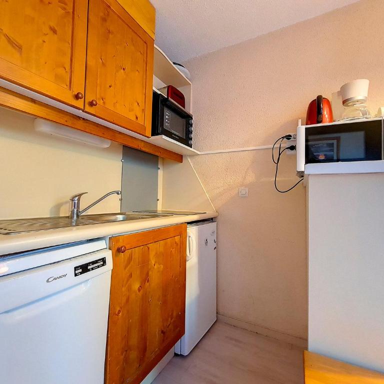 Studio lumineux avec balcon, face aux pistes, au cœur de Les Belleville - FR-1-344-1133 - Monolocale - 4