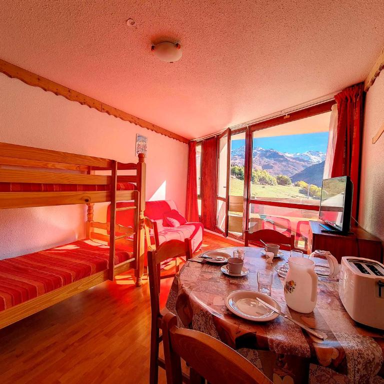Studio lumineux : Accès pistes · Balcon · Animaux acceptés · Non-fumeur - FR-1-344-1141 - Monolocale - 11