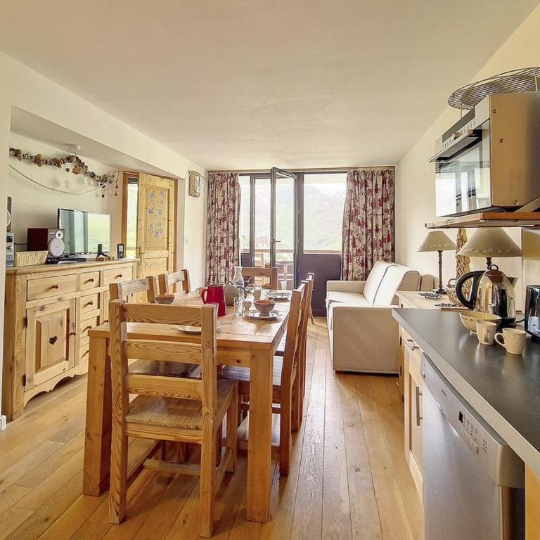 Appartement ensoleillé, balcon sud, 2 chambres, pour 6 pers, Les Menuires - FR-1-344-1178 - Appartamento - 8