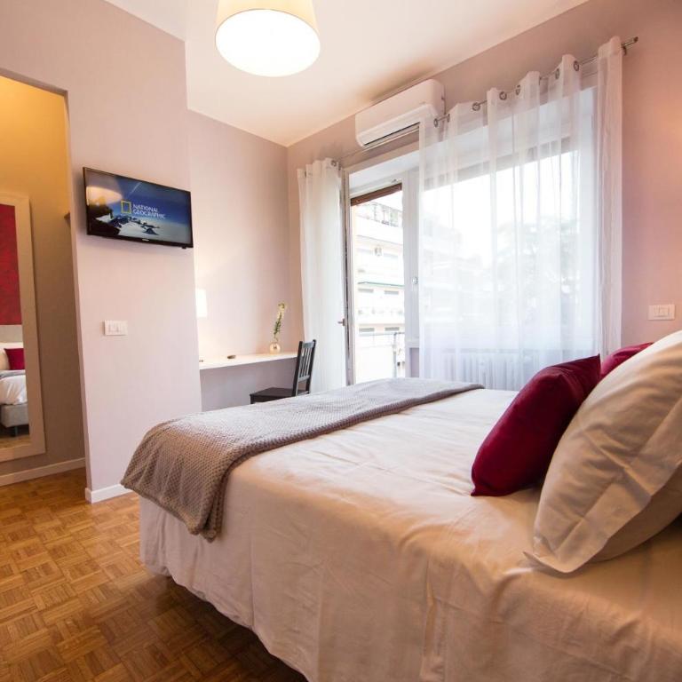 B&B Roma 474 - Camera Matrimoniale/Doppia con Letti Singoli con Bagno Privato - 3