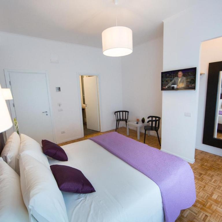 B&B Roma 474 - Camera Matrimoniale/Doppia con Letti Singoli con Bagno Privato - 4