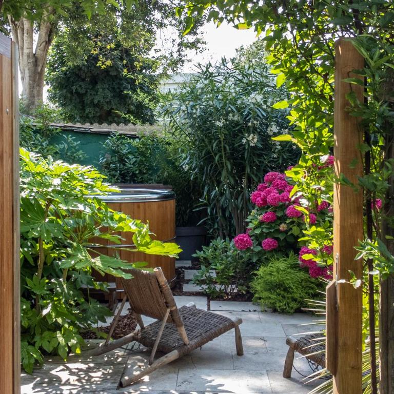 Escale Rochelaise, gîte urbain avec SPA bain nordique et sauna tonneau - Maison 4 Chambres - 30