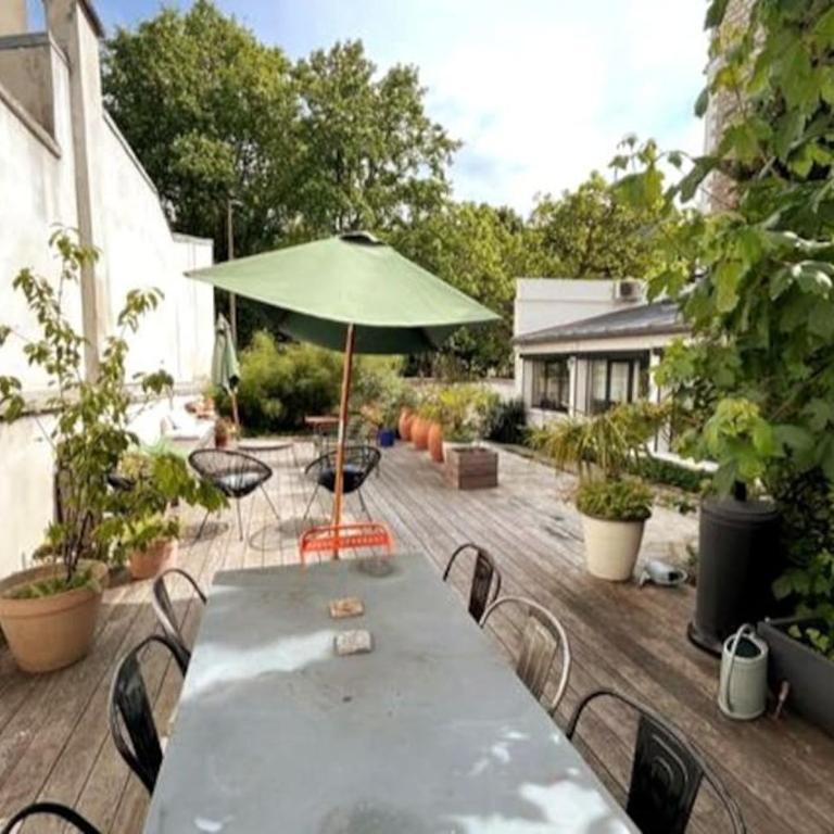 Loft familial avec grand jardin verdoyant - Maison 3 Chambres - 1