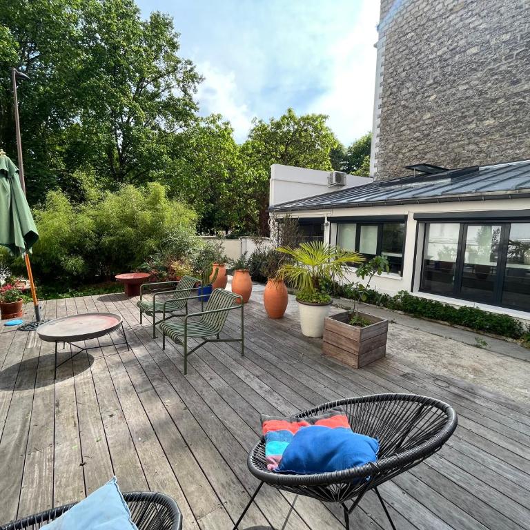 Loft familial avec grand jardin verdoyant - Maison 3 Chambres - 18