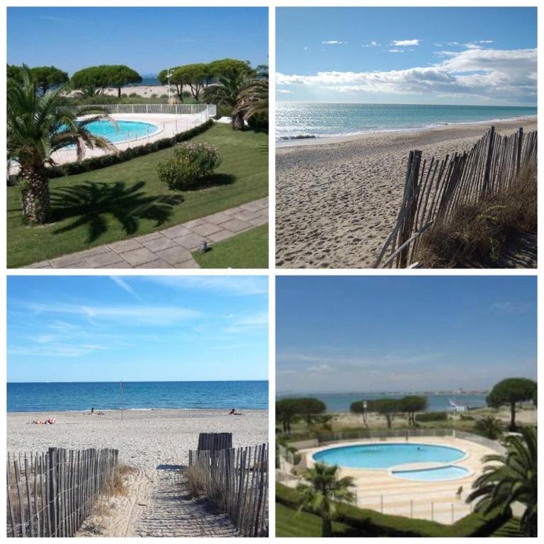 Studio 1 ère ligne Port Camargue avec piscine - Apartment mit 1 Schlafzimmer - 8