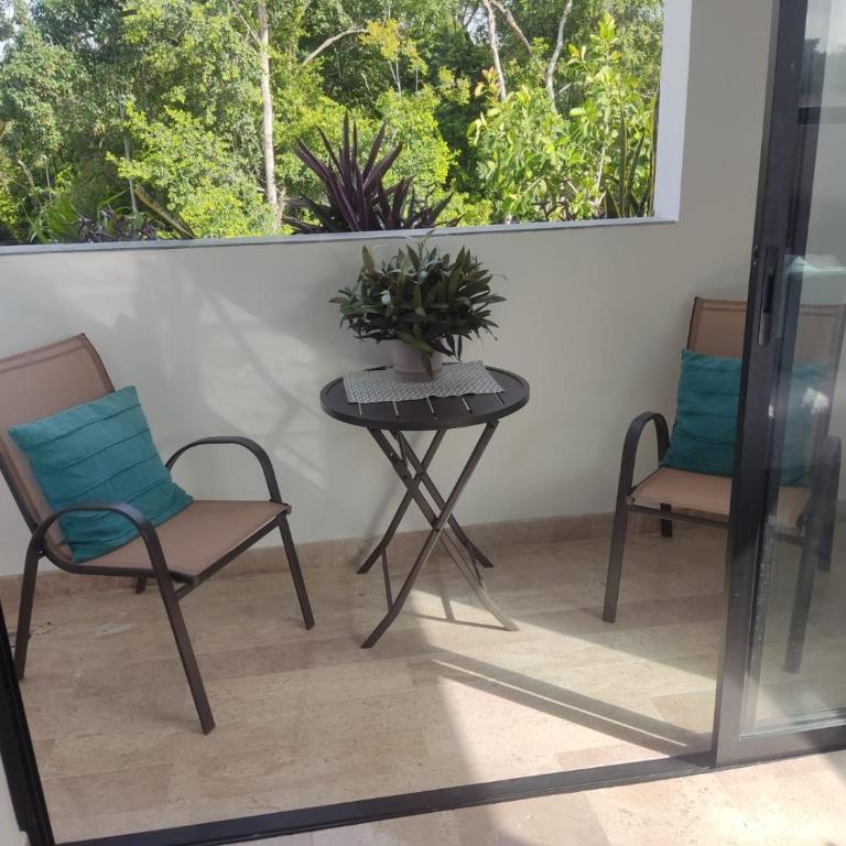 Nuevo Estudio con terraza totalmente equipado Tulum Aldea Zama - Apartamento de 1 dormitorio - 23