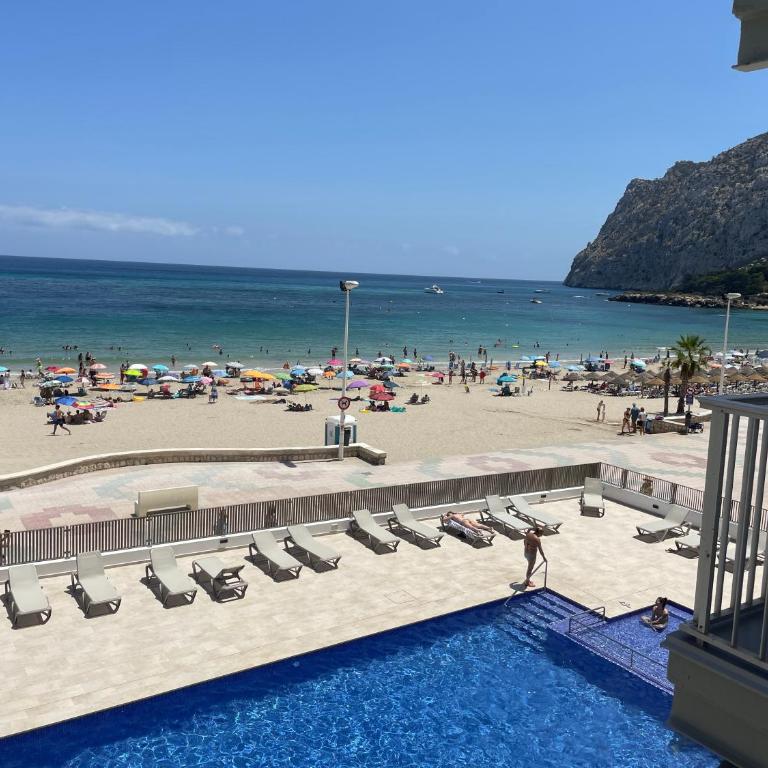 Medi Playa primera linea con piscina - Apartment mit Meerblick - 2