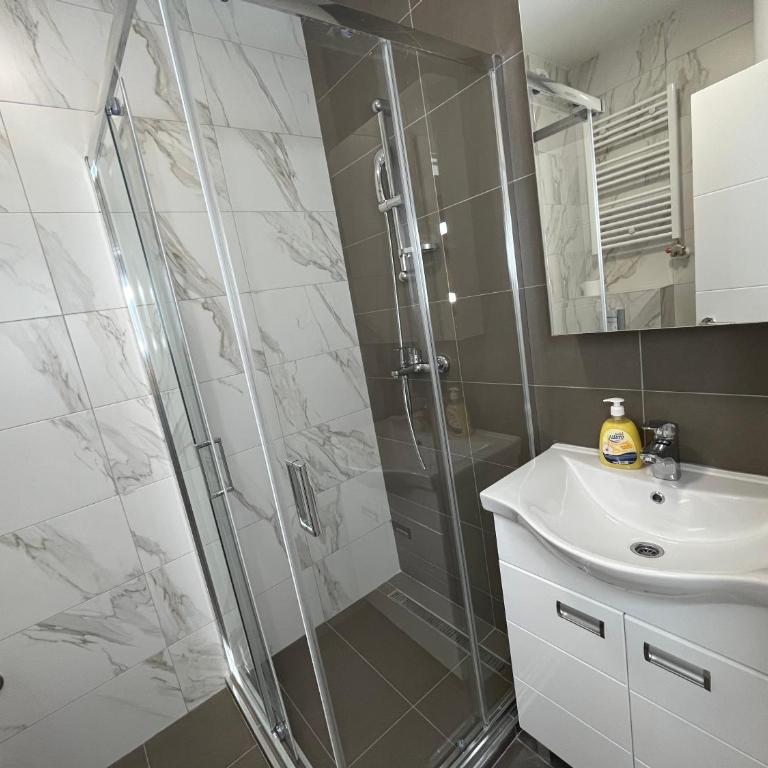 NBG SKY VIEW Apartments - Apartman sa 1 Spavaćom Sobom - 9