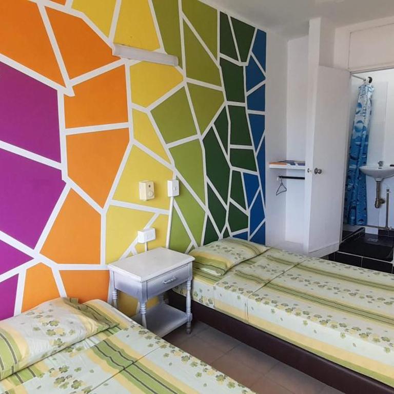 Panamerican Hostel - Habitación Doble Económica - 2 camas - 1