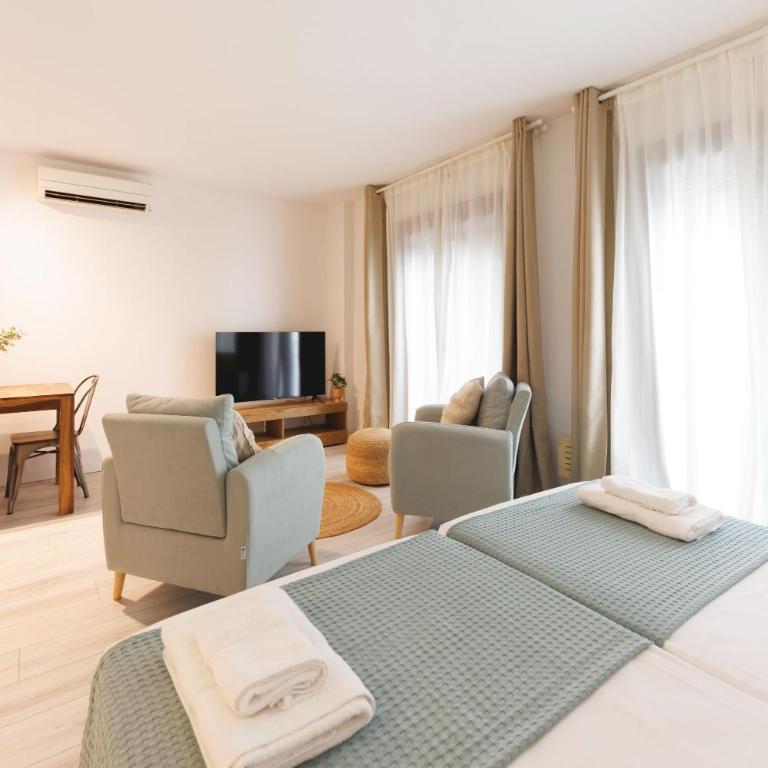 Bravissimo Plaça Catalunya 1-2, Studio apartment - Estudio Doble Deluxe - 15