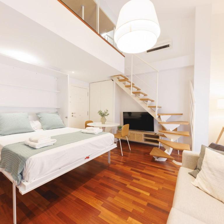 Bravissimo Plaça Catalunya 2-1, Duplex apartment - Apartamento de 1 dormitorio - 20