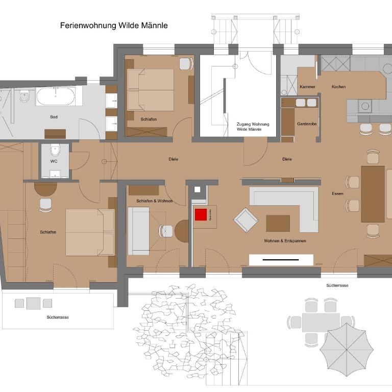 Landhaus Ohrwumslar - Apartment mit 3 Schlafzimmern - 15