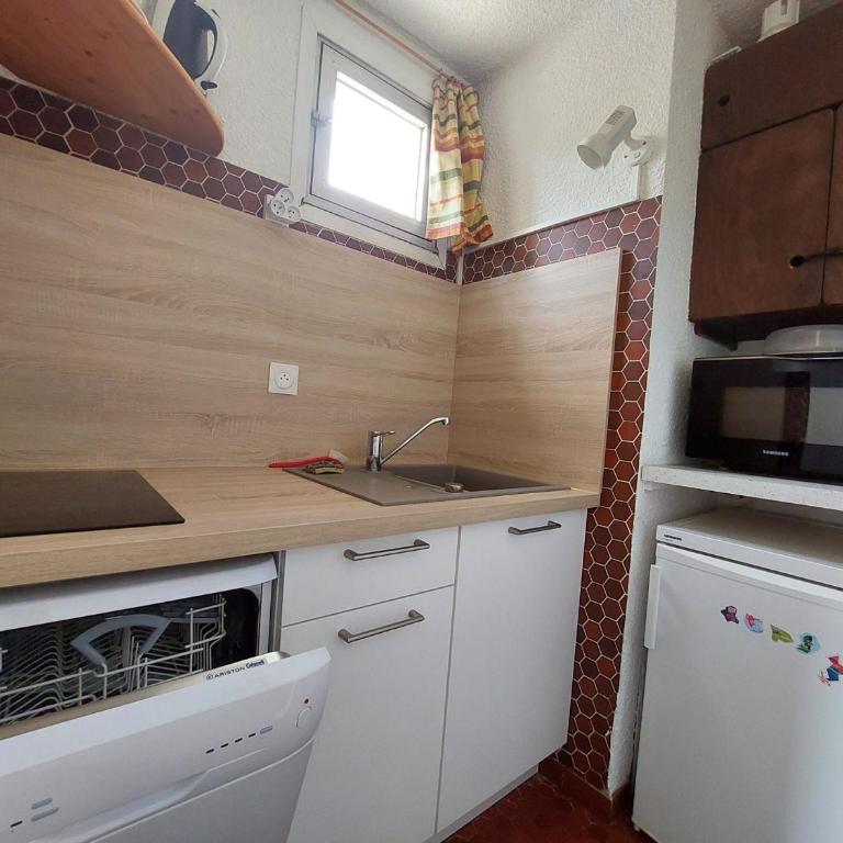 Studio chaleureux près des pistes, 4 pers, Les Deux Alpes - FR-1-516-42 - Monolocale - 12