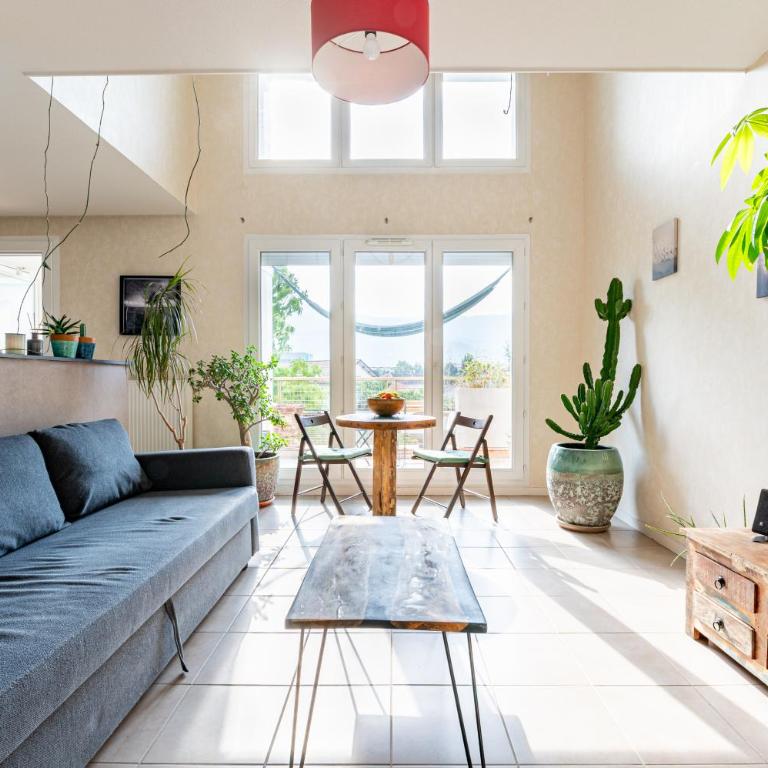 Calme et verdure: vue montagne - terrasse - wifi - Appartamento con 1 Camera da Letto - 17