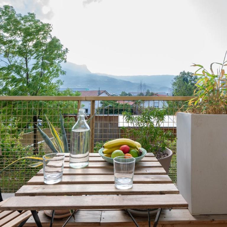 Calme et verdure: vue montagne - terrasse - wifi - Appartamento con 1 Camera da Letto - 15