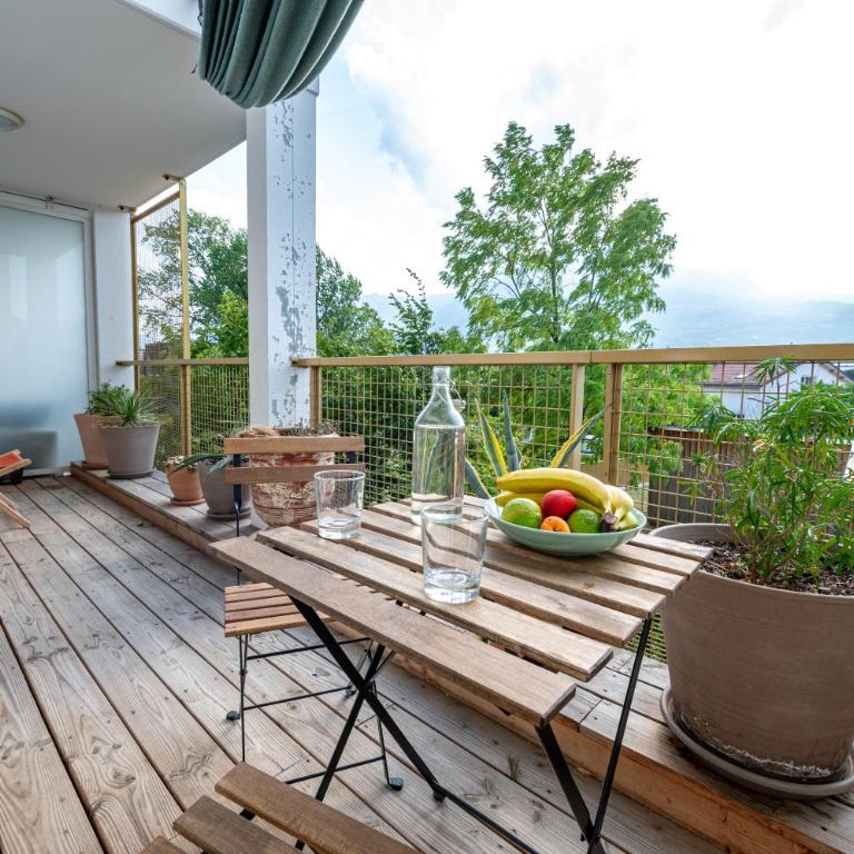 Calme et verdure: vue montagne - terrasse - wifi - Appartamento con 1 Camera da Letto - 21