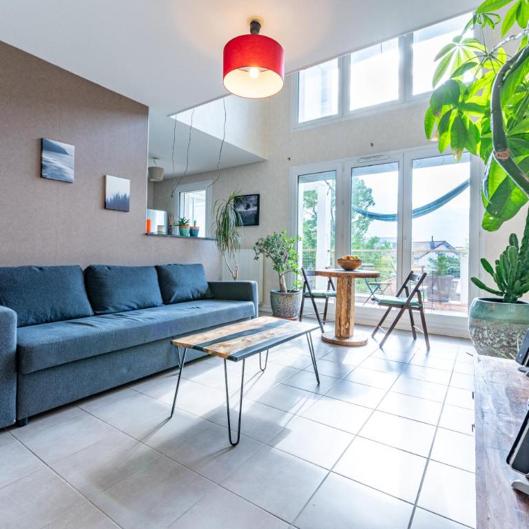 Calme et verdure: vue montagne - terrasse - wifi - Appartamento con 1 Camera da Letto - 2