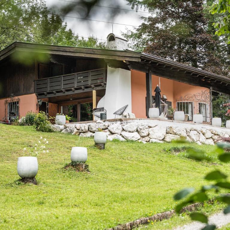 Alpin-Chalet in Alleinlage in Bad Ischl - Wald, Kamin, Sauna und Badeplatz - Haus mit 3 Schlafzimmern - 14