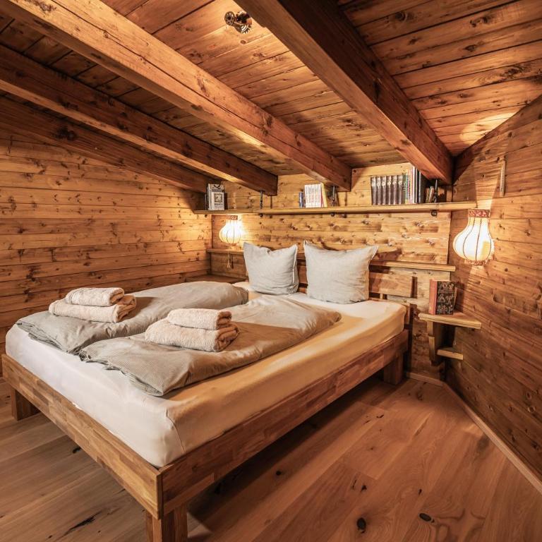 Alpin-Chalet in Alleinlage in Bad Ischl - Wald, Kamin, Sauna und Badeplatz - Haus mit 3 Schlafzimmern - 37