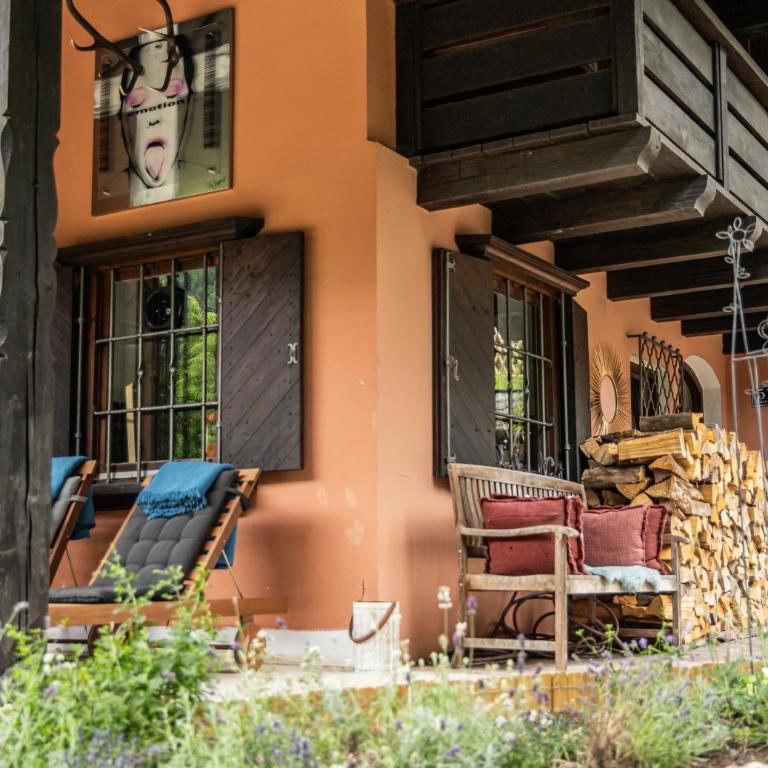 Alpin-Chalet in Alleinlage in Bad Ischl - Wald, Kamin, Sauna und Badeplatz - Haus mit 3 Schlafzimmern - 44