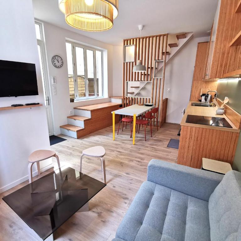 Le Pavillon 50m de la Grande Plage - Appartamento con 2 Camere da Letto - 2