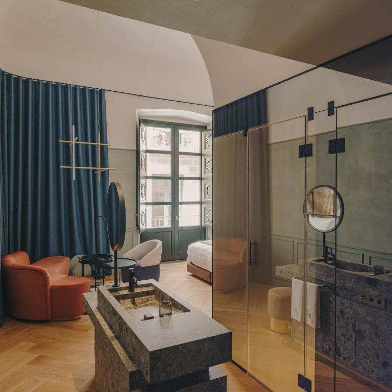Hotel Palau Fugit - Habitación Doble Deluxe con vistas a la ciudad - 1 o 2 camas - 4