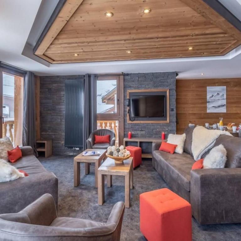 Chalet in Val Thorens near Ski Slopes - Appartamento con 5 Camere da Letto - 2