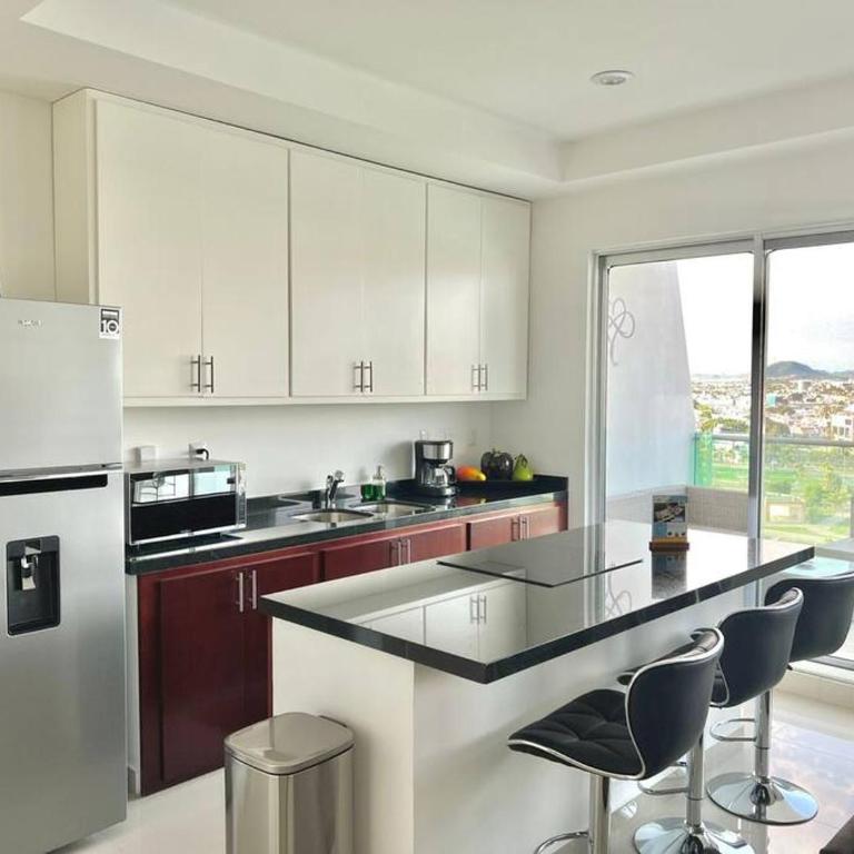 The One D12 Sobre el Malecón Vista al Estadio de Baseball - Two-Bedroom Apartment - 6