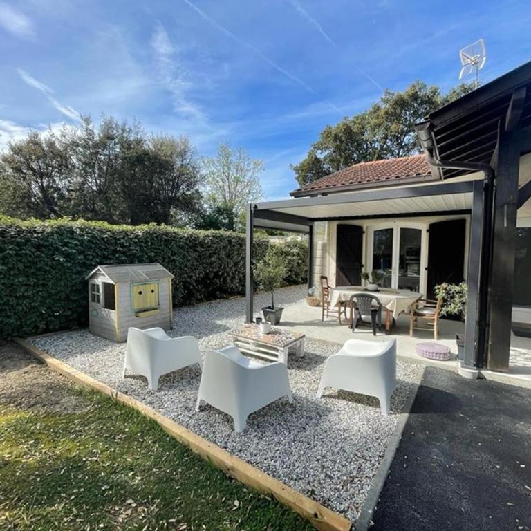 Villa rénovée à Capbreton: 8 pers, grand jardin, proche plage et commodités - FR-1-413-226 - Villa - 4