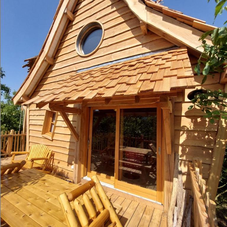 Roulottes au pied du Vercors - Chalet Supérieur - 1