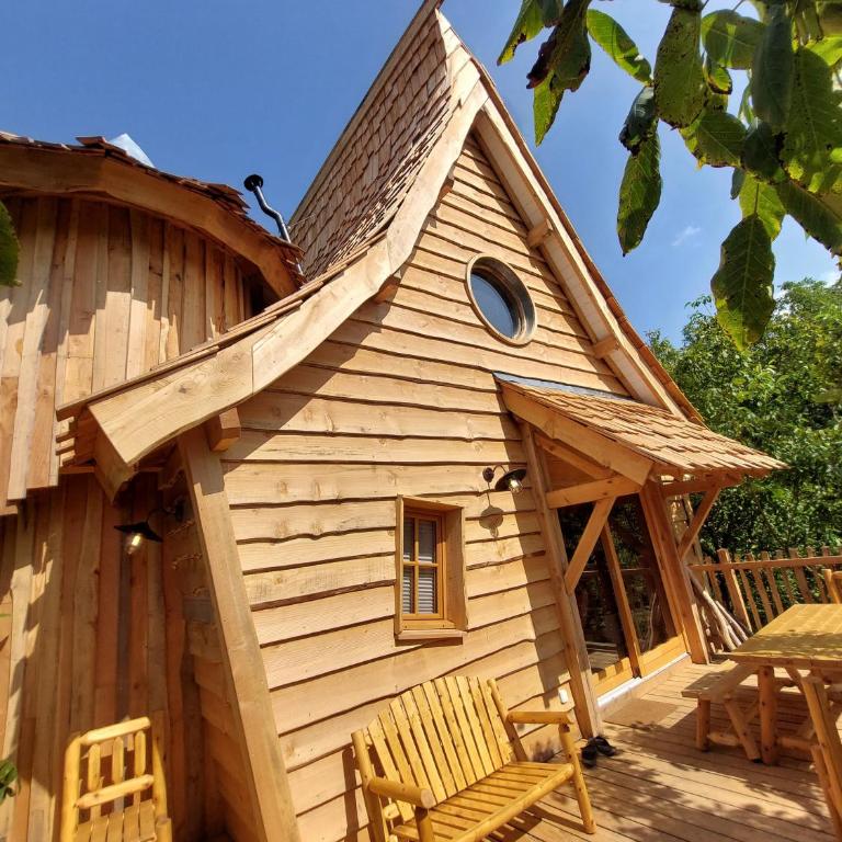 Roulottes au pied du Vercors - Chalet Supérieur - 2