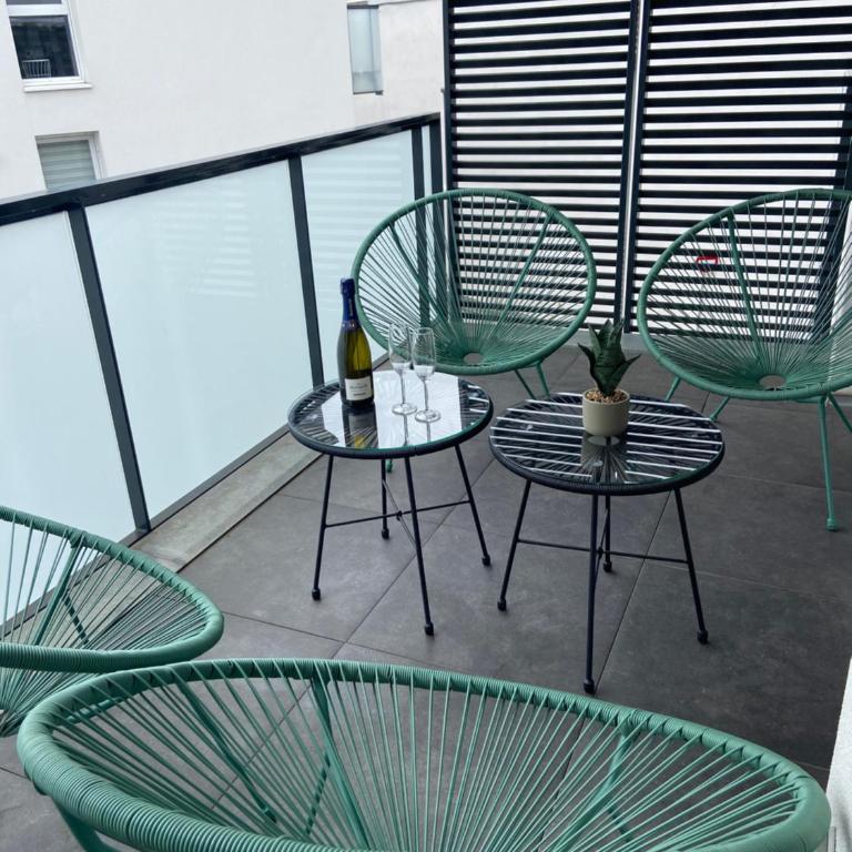 Le Riesling Colmar centre Charmant appartement avec terrasse et parking gratuit - Apartment mit 1 Schlafzimmer - 32