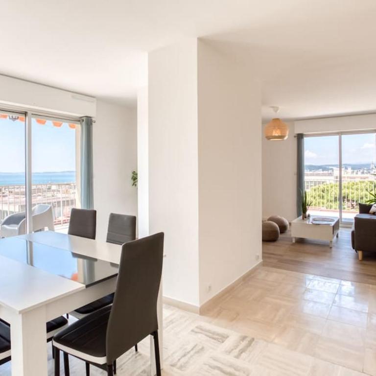 L43 Staywizus - Suite Maurice sea view 6Pax -Terrace, Parking, AC - Appartement 3 Chambres - 13