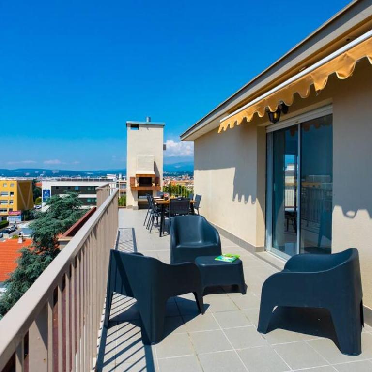 L43 Staywizus - Suite Maurice sea view 6Pax -Terrace, Parking, AC - Appartement 3 Chambres - 17