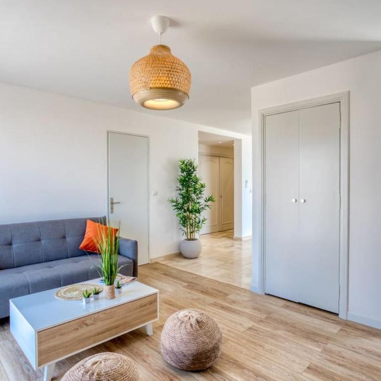 L43 Staywizus - Suite Maurice sea view 6Pax -Terrace, Parking, AC - Appartement 3 Chambres - 26