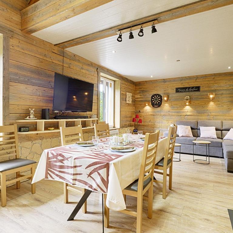 Le Ptit Bonheur - avec vue montagne et terrasse - Two-Bedroom House - 9